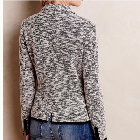Cartonnier Lake House Blazer Anthropologie Size 4 - Picture 6 of 6